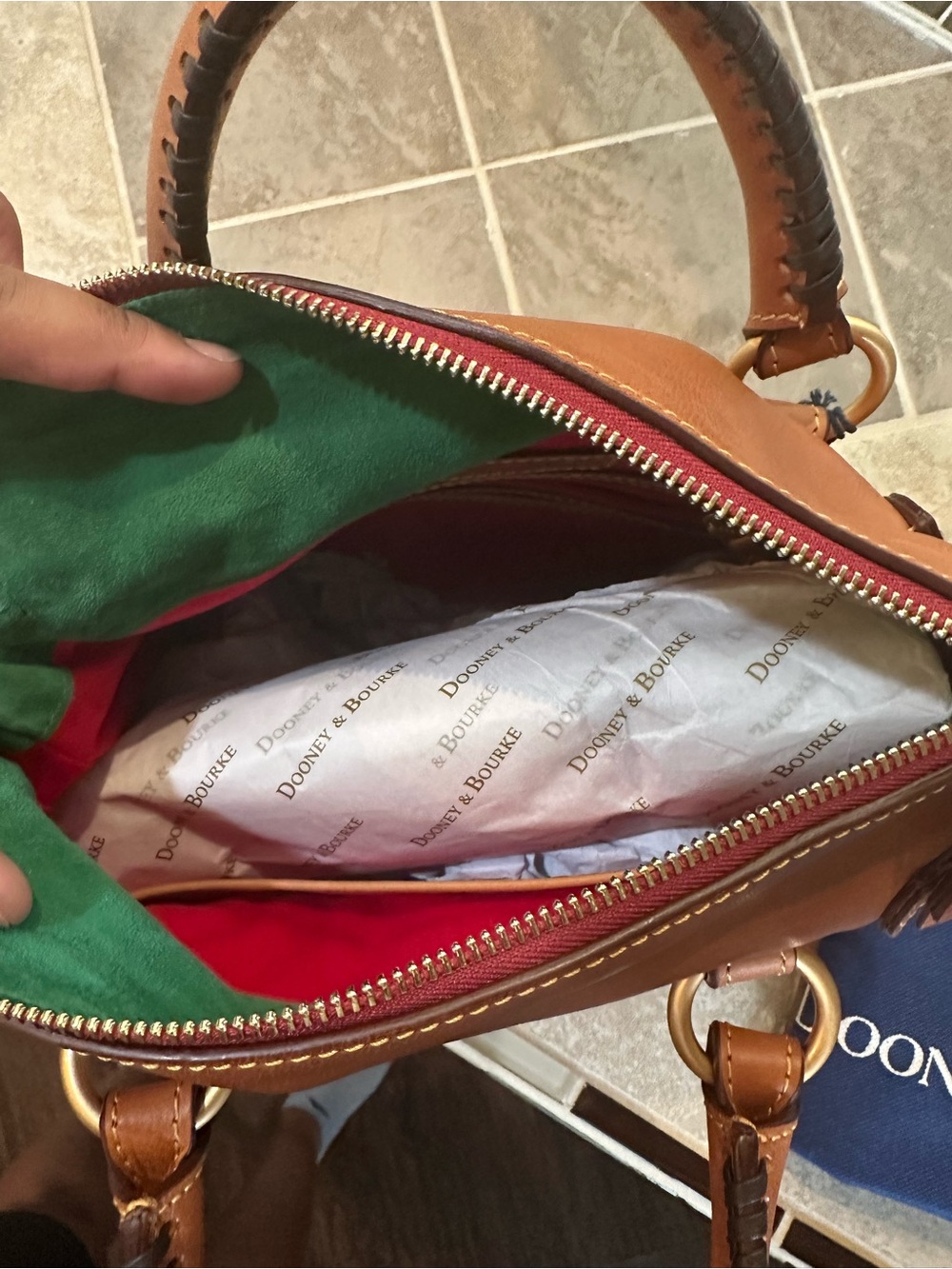 Dooney & Bourke Florentine Satchel - Picture 11 of 11